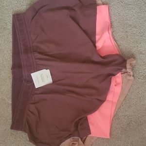 Fabletics perforated run shorts